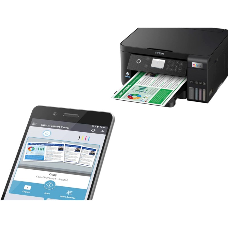 Многофункциональное устройство Epson L6260 WiFi (C11CJ62404)