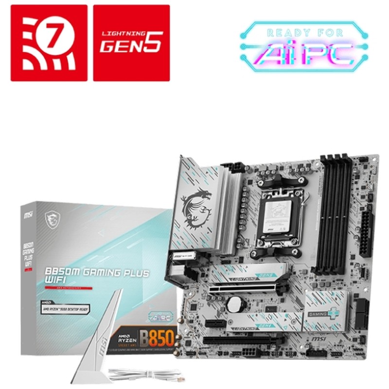 Материнська плата MSI B850M GAMING PLUS WIFI