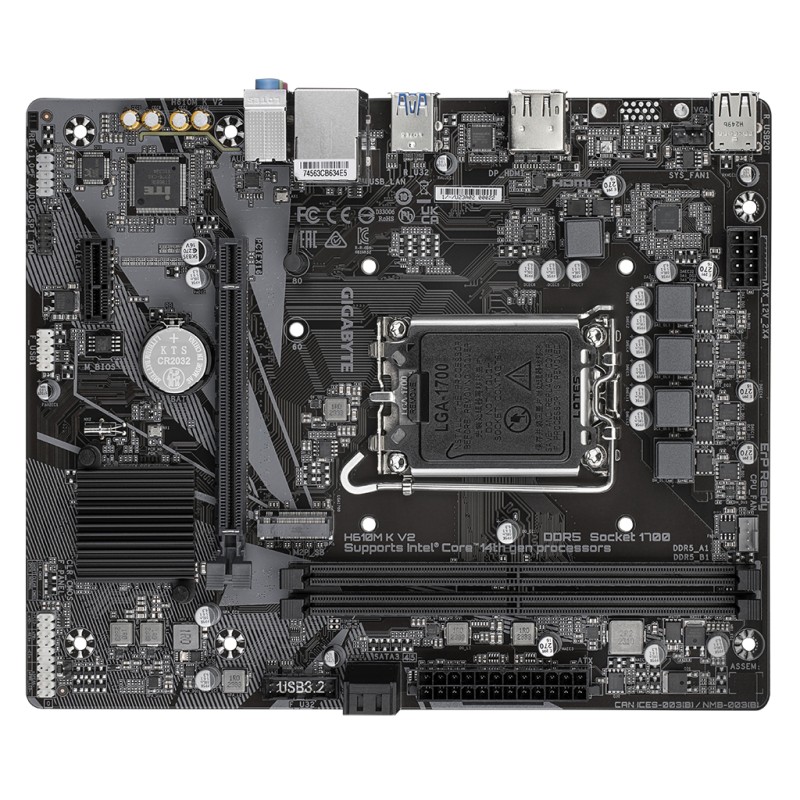 Материнська плата GIGABYTE H610M K V2