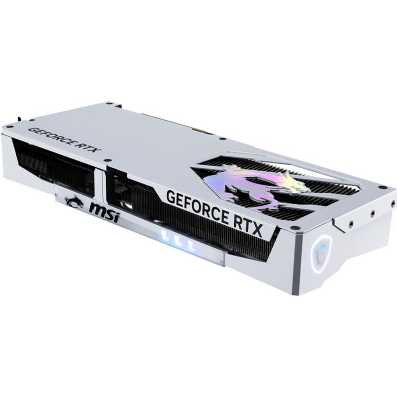 Видеокарта MSI GeForce RTX5070 12Gb GAMING TRIO OC WHITE (RTX 5070 12G GAMING TRIO OC WHITE)