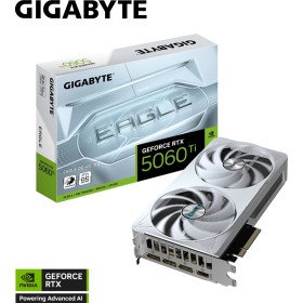 Видеокарта GIGABYTE GeForce RTX5060Ti 16Gb EAGLE OC ICE (GV-N506TEAGLEOC ICE-16GD)