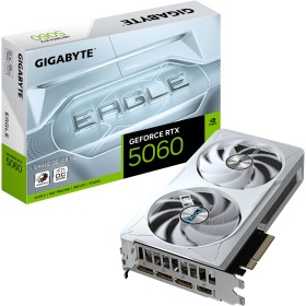 Видеокарта GIGABYTE GeForce RTX5060 8Gb EAGLE OC ICE (GV-N5060EAGLEOC ICE-8GD)