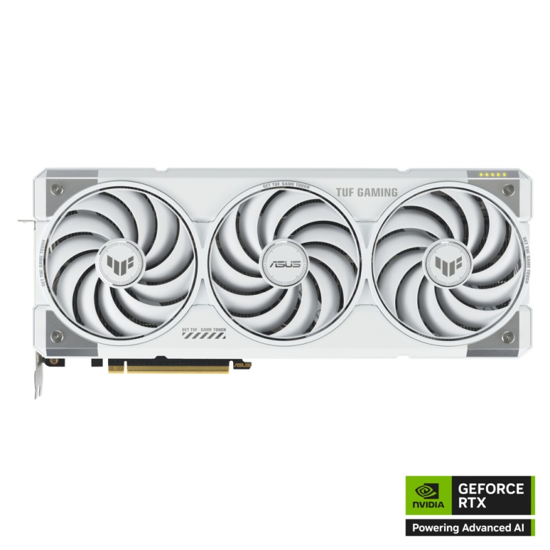 Видеокарта ASUS GeForce RTX5070 Ti 16GB TUF OC WHITE GAMING (TUF-RTX5070TI-O16G-WHITE-GAMING)