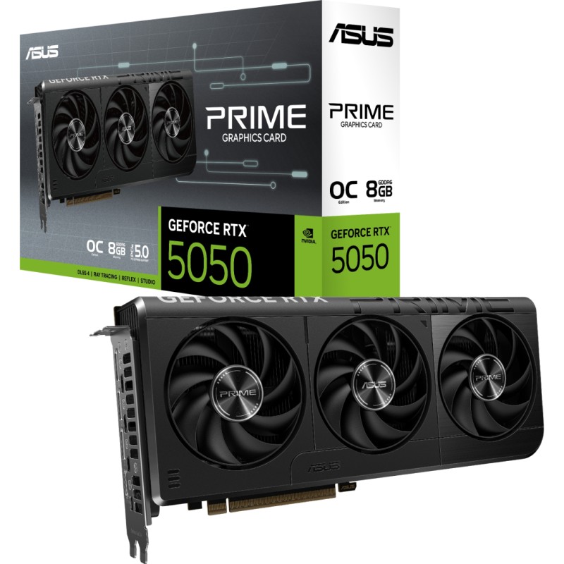 Відеокарта ASUS GeForce RTX5050 8Gb PRIME OC (PRIME-RTX5050-O8G)