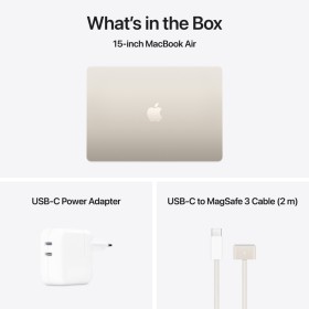 Ноутбук Apple MacBook Air 15 M4 A3241 Starlight (MW1J3UA/A)