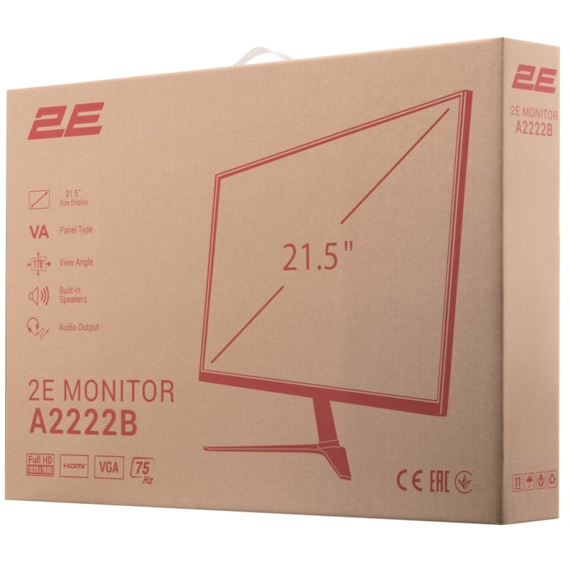 Монитор 2E A2222B (2E-A2222B-01.UA)