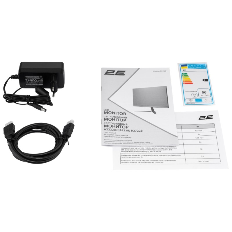 Монитор 2E A2222B (2E-A2222B-01.UA)