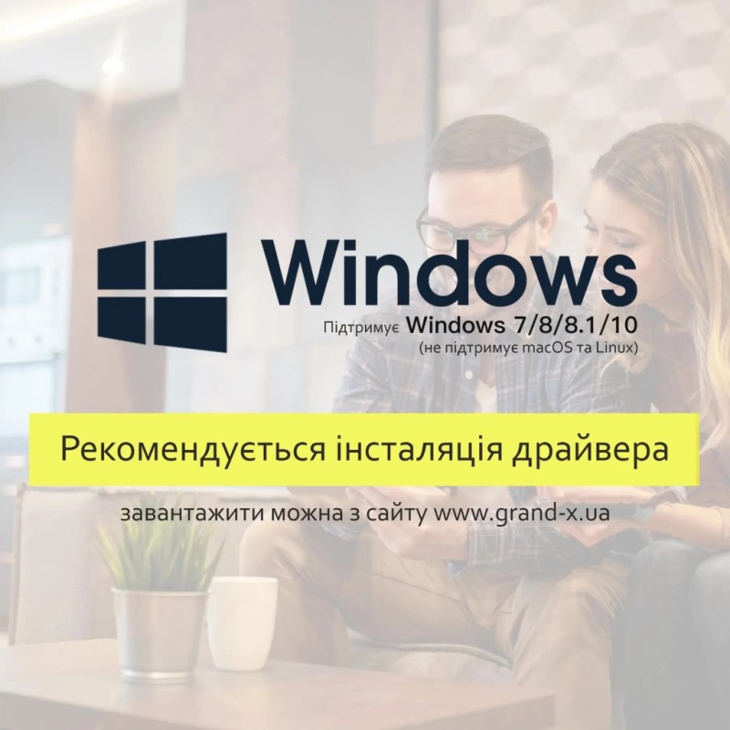 Bluetooth-адаптер Grand-X 5.4 Realtek RTL8761B, 7 devices, aptX, Low Energy (BT50G)