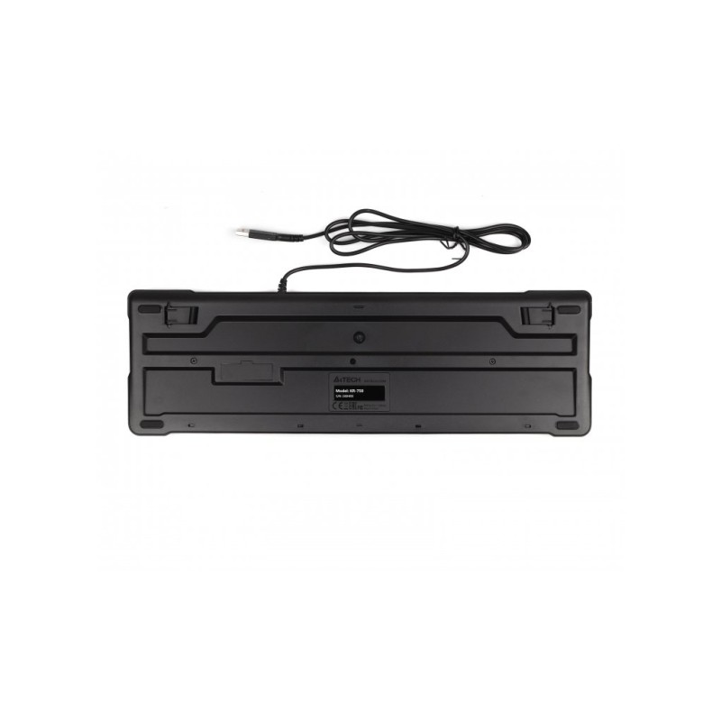 Клавиатура A4Tech KR-750-BLACK-US (4711421805827)