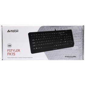 Клавиатура A4Tech FK15 Black (4711421957861)