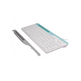 Клавіатура A4Tech FK25 USB White (4711421959896)