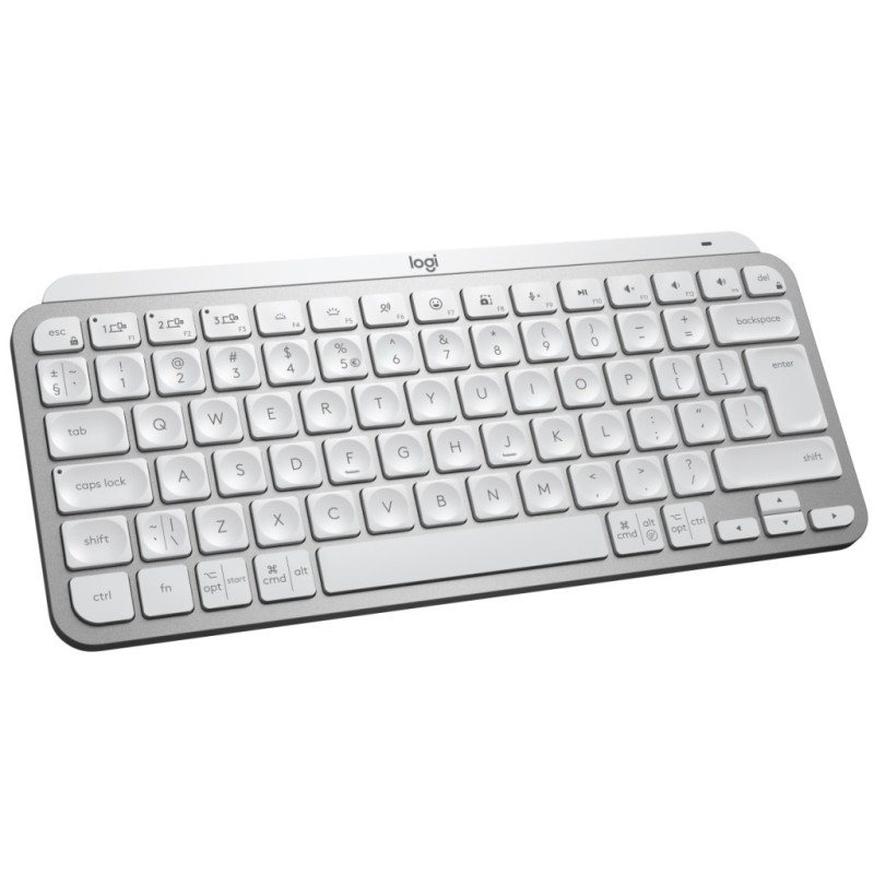 Клавиатура Logitech MX Keys Mini For Mac Wireless Illuminated UA Pale Grey (920-010526)