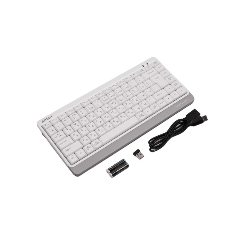 Клавиатура A4Tech FBK11 Wireless White (4711421965491)