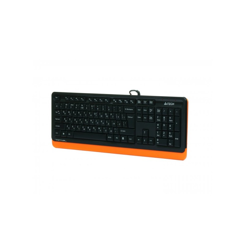 Клавіатура A4Tech FKS10 USB Orange (4711421963398)