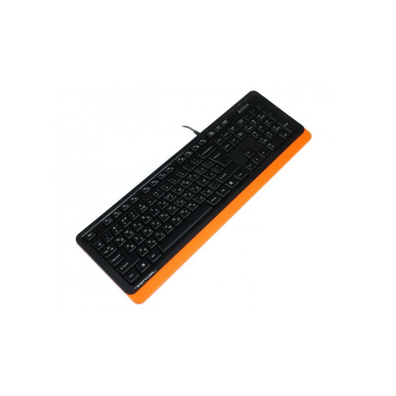 Клавіатура A4Tech FKS10 USB Orange (4711421963398)