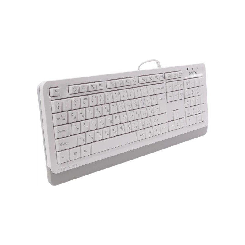 Клавиатура A4Tech FKS10 USB White (4711421963534)