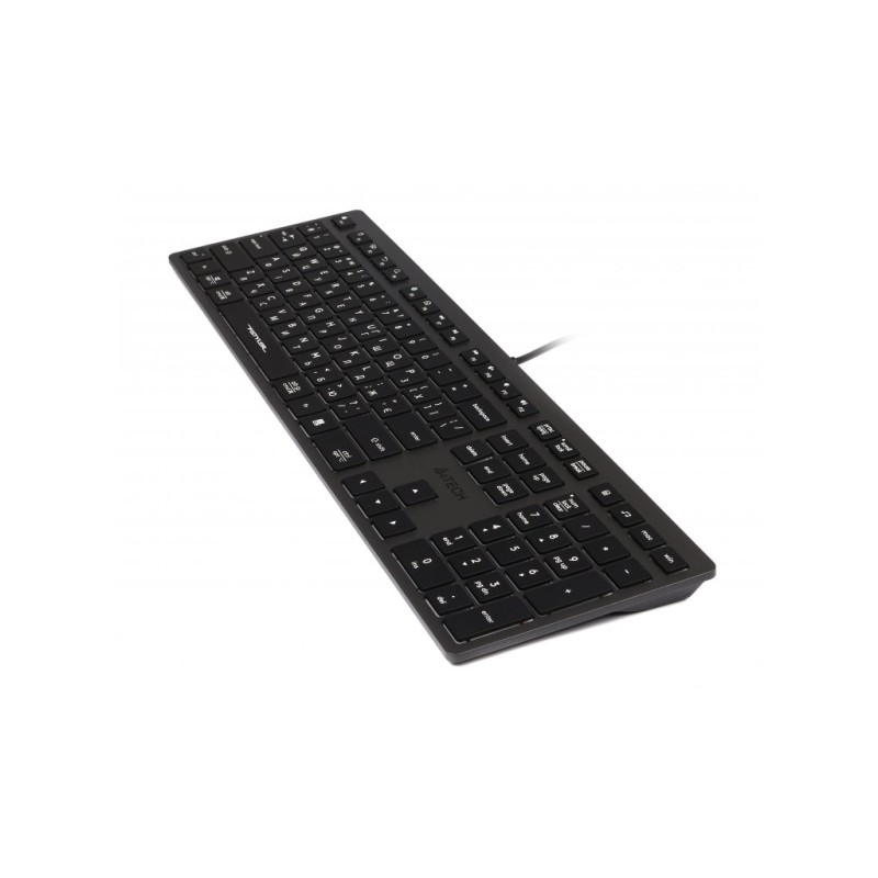 Клавиатура A4Tech FX60 USB Grey White backlit