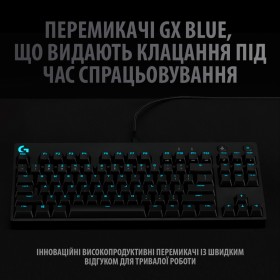Клавиатура Logitech G PRO Mechanical Gaming USB UA Black (920-009392)