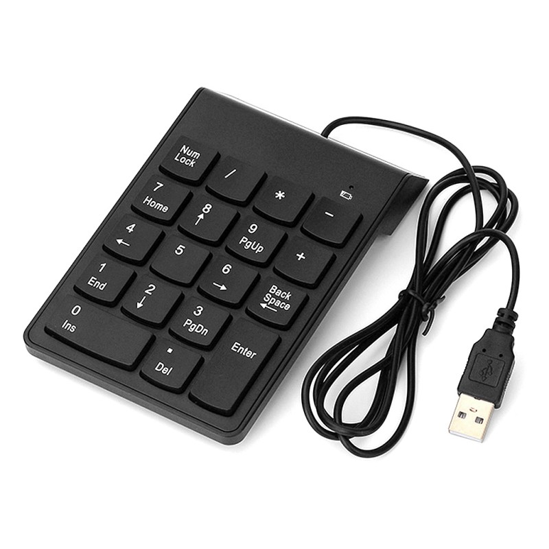 Клавиатура Gembird KPD-U-03 USB Black (KPD-U-03)