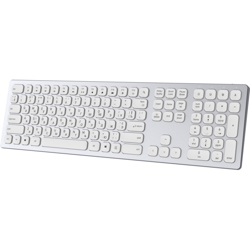 Клавиатура OfficePro SK1550 Wireless White (SK1550W)