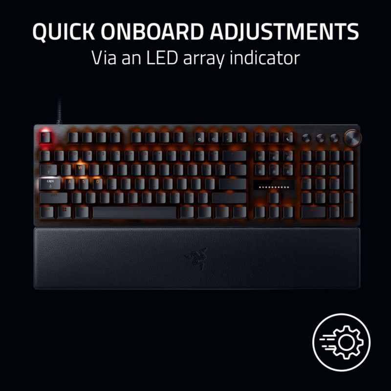 Клавиатура Razer Huntsman V3 Pro USB UA Black (RZ03-04970100-R3M1)