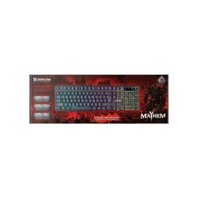 Клавиатура Defender Mayhem Mayhem GK-360DL USB UA Black (45362)