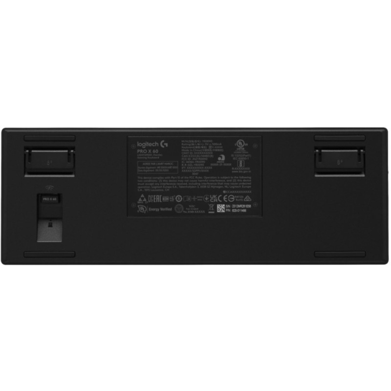 Клавиатура Logitech G Pro X 60 Lightspeed GX Tactile Wireless/Bluetooth UA Black (920-011911)