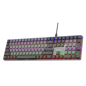 Клавиатура GamePro MK145R Red Swich Low Profile USB Dark Gray (MK145R)