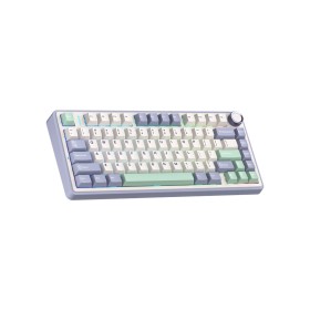 Клавиатура Aula F75 Gasket Greywood V3 switch Hot-Swap PBT Wireless/Bluetooth/USB White