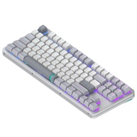 Клавиатура Dark Project ALU87 Daylight ABS RGB Mech G3MS Zircon White/Grey (DPKB_DAYLIGHT_87_ANSI_UA)