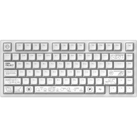 Клавиатура Dark Project ALU81 Terra Nova PBT RGB Mech G3MS Moonstone White (DPKB_NOVA_81_ANSI_WHITE_UA)