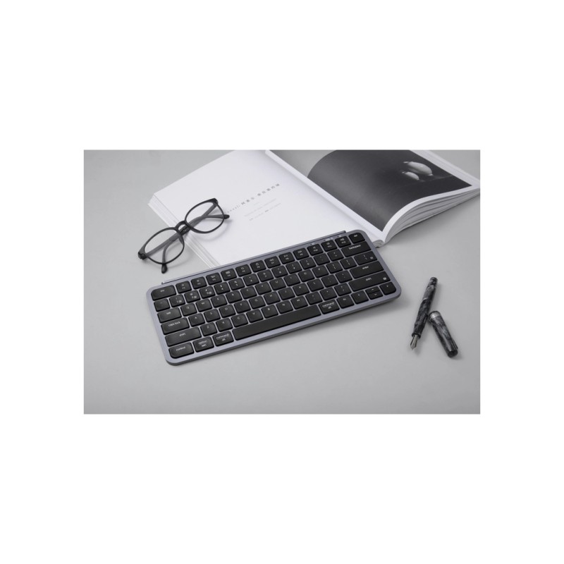 Клавиатура Keychron B1 Pro Wireless/Bluetooth/USB UA Space Gray (B1P-K1-UA)