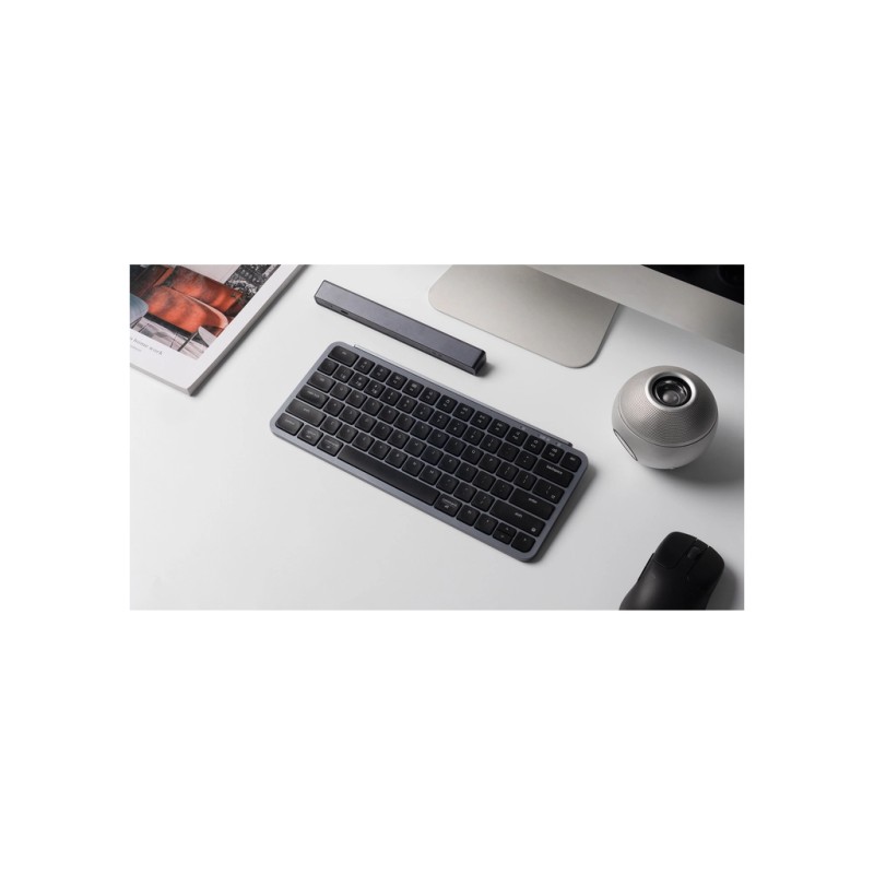 Клавиатура Keychron B1 Pro Wireless/Bluetooth/USB UA Space Gray (B1P-K1-UA)