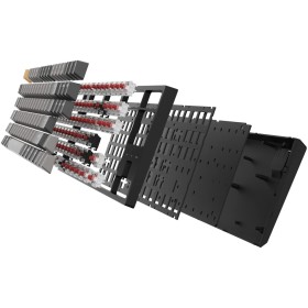 Клавиатура Keychron C1 Pro 87Key K pro Red RGB QMK/VIA Hot-swap USB UA Black