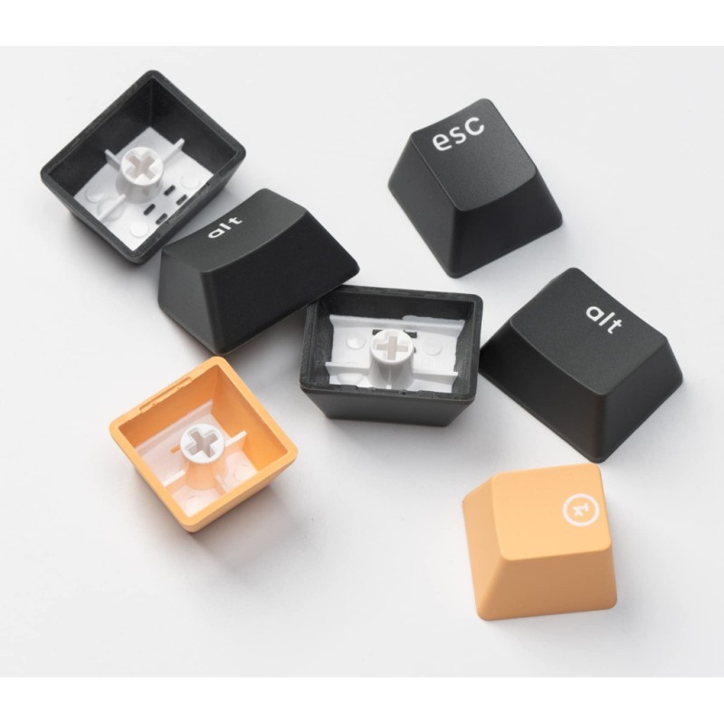 Клавіатура Keychron C1 Pro 87Key K pro Red RGB QMK/VIA Hot-swap USB UA Black (C1PM1_KEYCHRON)