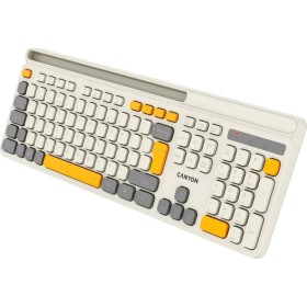 Клавіатура Canyon HKB-W03 Wireless UA Beige (CNS-HKBW03BG)