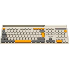 Клавиатура Canyon HKB-W03 Wireless UA Beige (CNS-HKBW03BG)