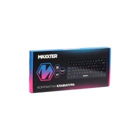Клавиатура Maxxter KBM-C01B-UA USB UA Black (KBM-C01B-UA)