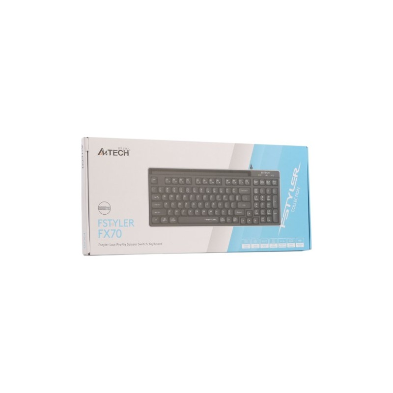 Клавиатура A4Tech FX70 USB Black (4711421001861)
