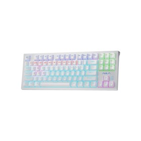 Клавиатура Aula F3032 White keycaps plus 21 Yellow keys KRGD Brown USB UA White