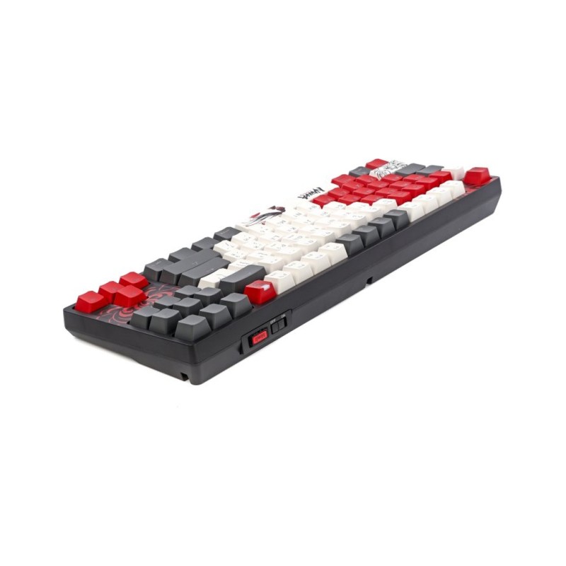 Клавиатура A4Tech Bloody WS87 Naraka Wireless/Bluetooth Black/Red (4711421001113)