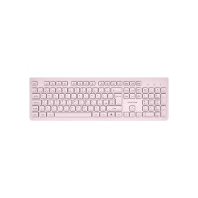 Клавиатура Canyon HKB-W01 Silent Wireless UA Beige (CNS-HKBW01BG)
