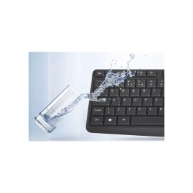 Клавиатура Canyon KB-W01 Water resistant Wireless UA Black (CNE-CKEYW01)