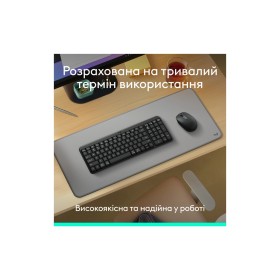 Клавиатура Logitech K250 Bluetooth UA Graphite (920-013822)