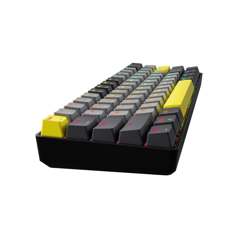 Клавиатура GamePro MK130G Pro Outemu Red Switch Hot-Swap 60 RGB USB/Wireless/Bluetooth Black (MK130G Pro)