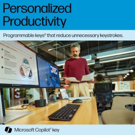 Клавиатура HP 720 Multi-Device Rechargeable Wireless/Bluetooth UA Black (9T5B1AA)