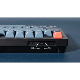 Клавиатура Keychron V5 Max Gateron Jupiter Brown Knob Hot-Swap QMK Wireless/Bluetooth/USB-А UA Black (V5M-D3-UA)