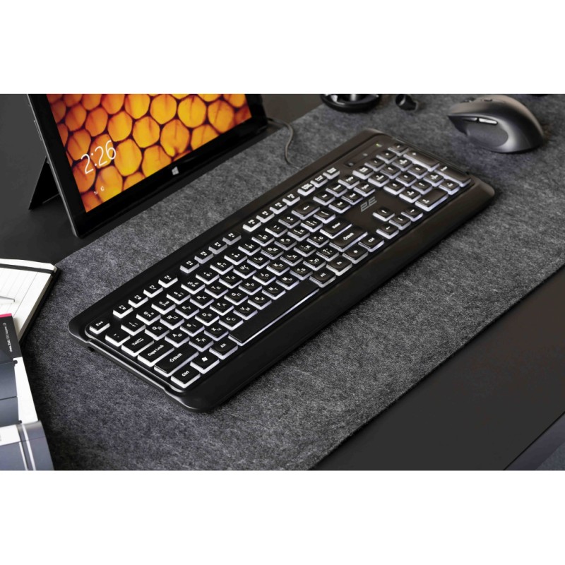 Клавиатура 2E 2E KS120 USB-A Black (2E-KS120UB_UA)