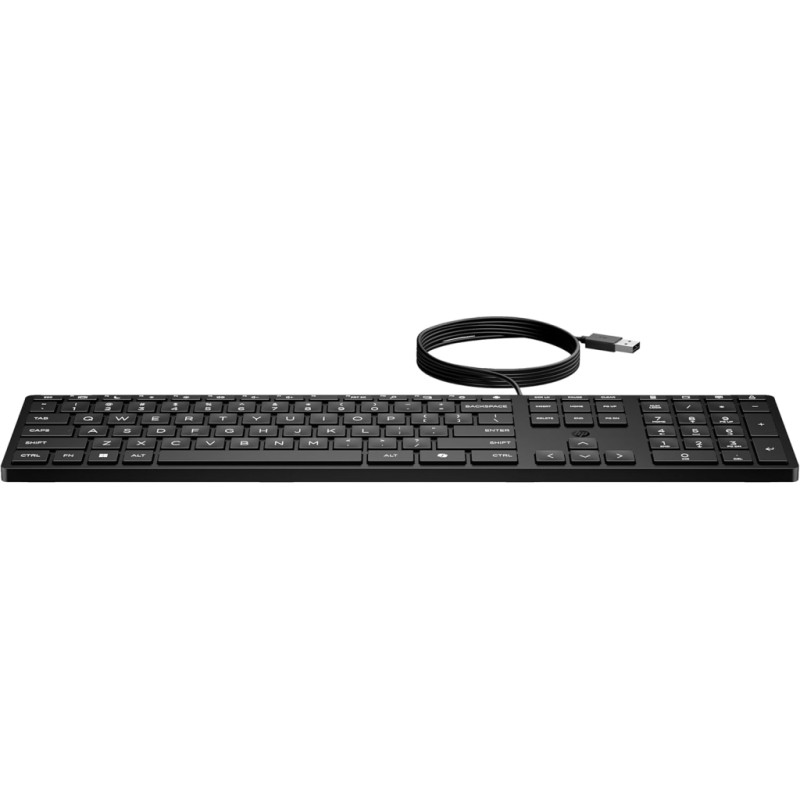 Клавиатура HP 320K USB UA Black (9SR37UT)