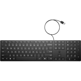 Клавиатура HP 320K USB UA Black (9SR37UT)